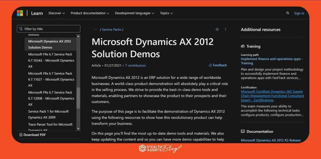 Microsoft Dynamics AX