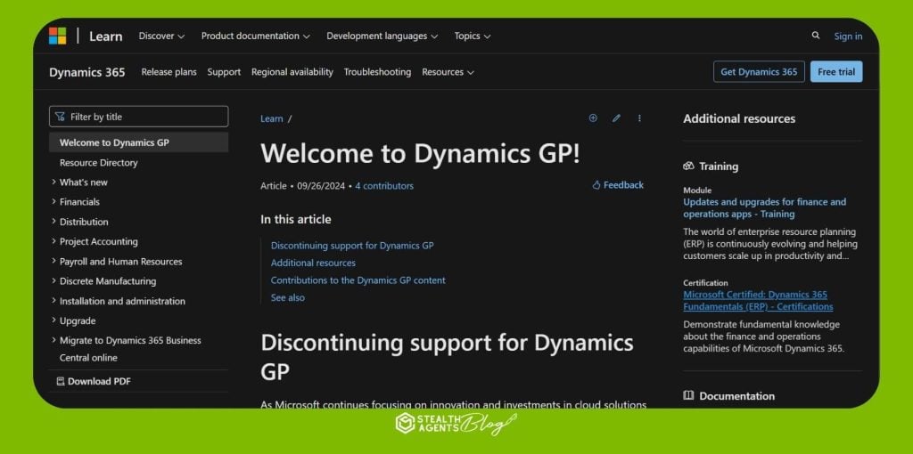 Microsoft Dynamics GP