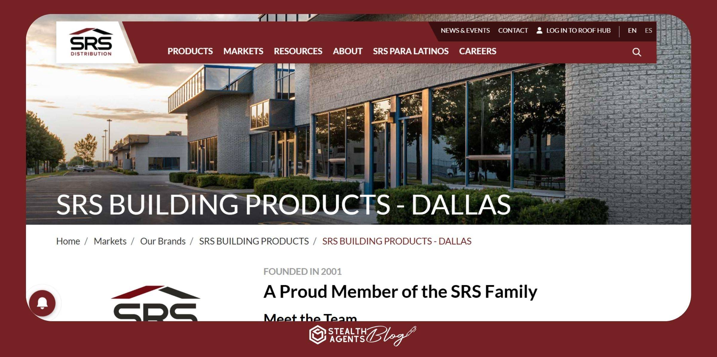 SRS Distribution Dallas