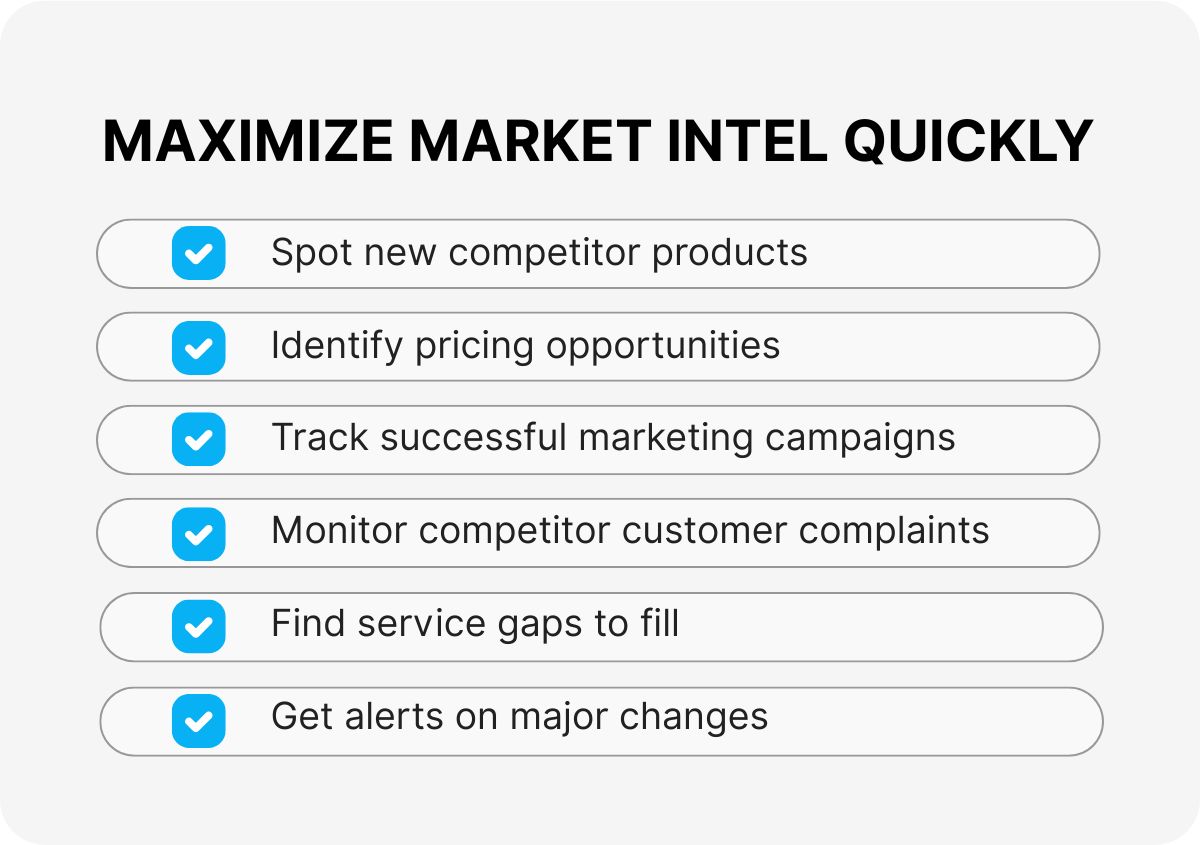 market intelligence virtual support