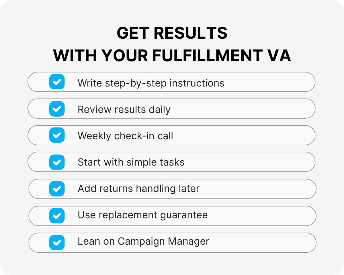 order processing virtual assistant services