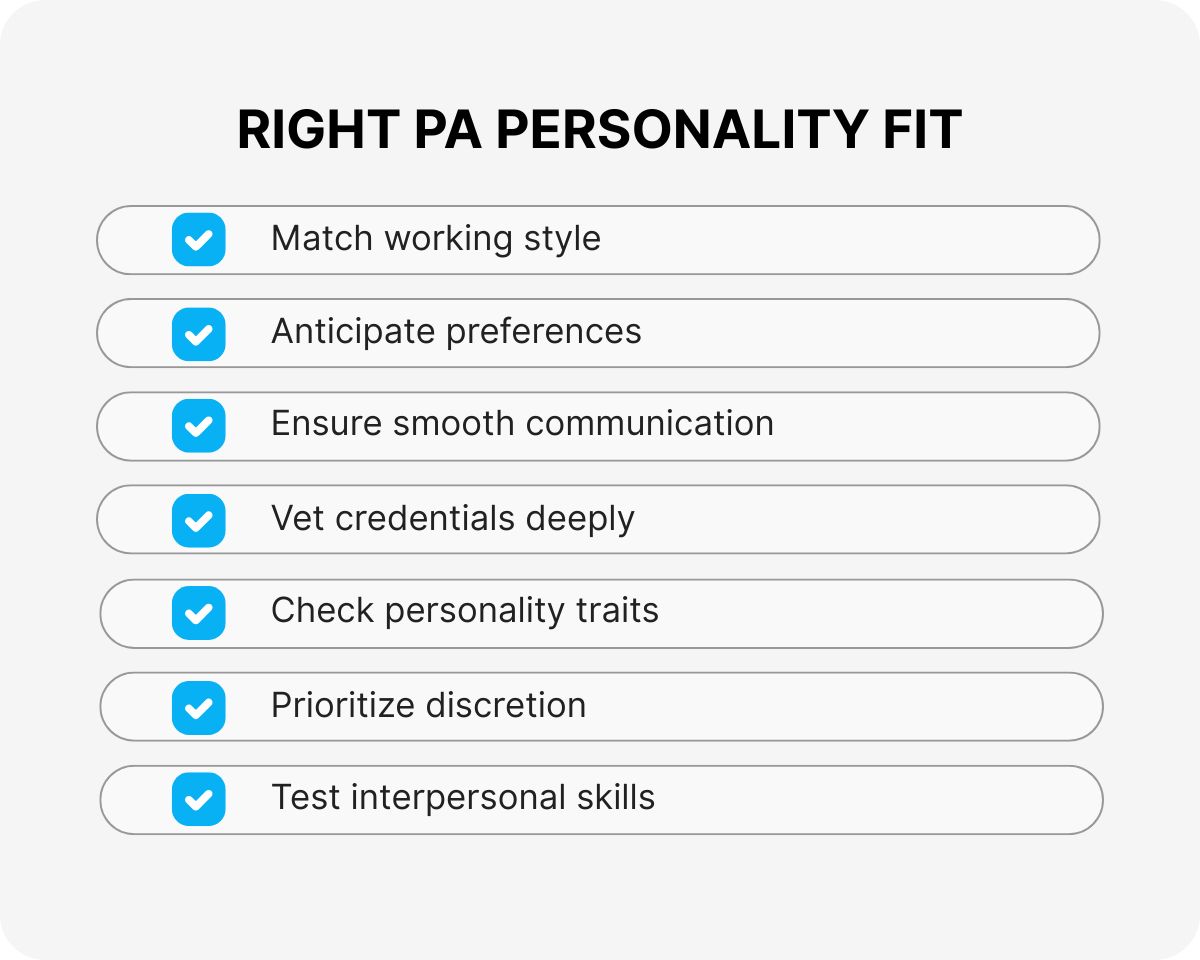 personal assistant for hire