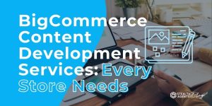 BigCommerce Content Development Services: Every Store Needs