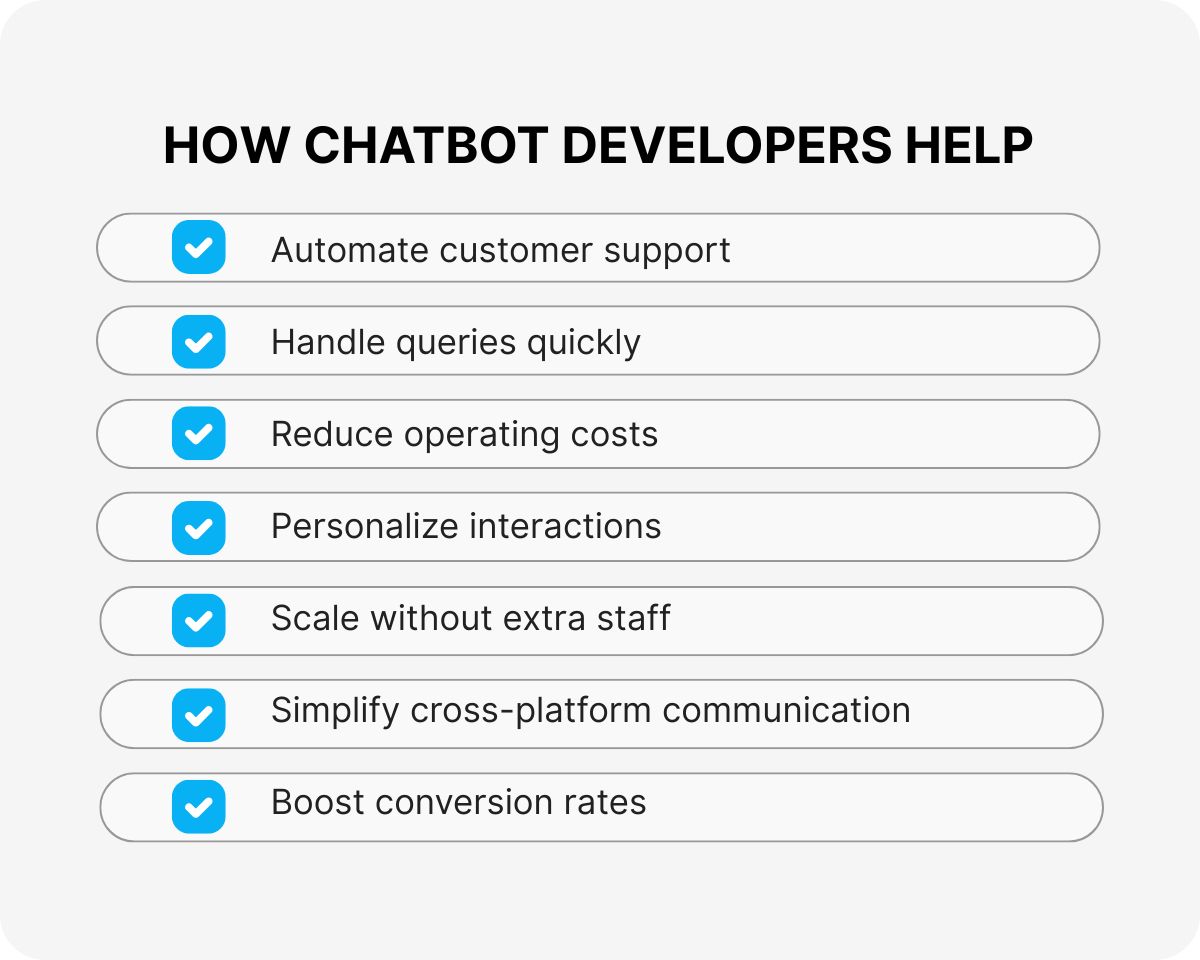 hire chatbot designers