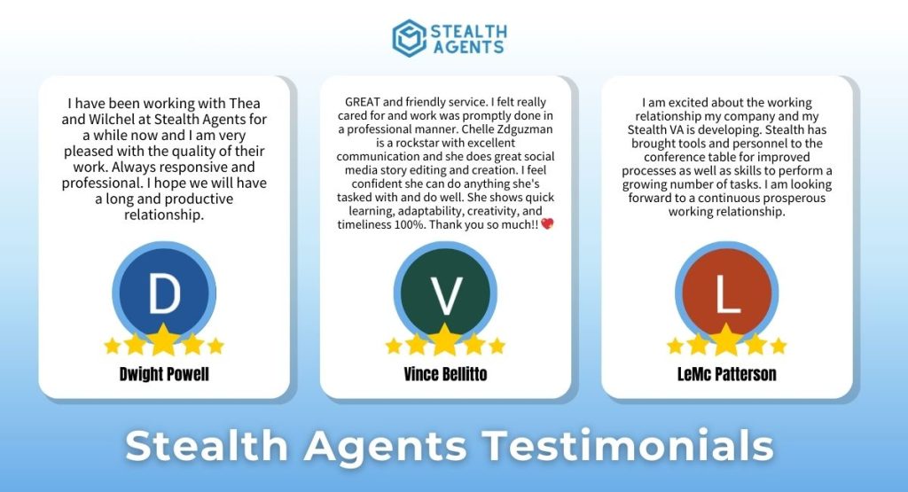 Stealth agents review