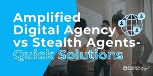 Amplified Digital Agency vs Stealth Agents- Quick Solutions