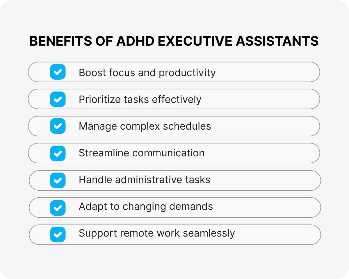 adhd executive assistant