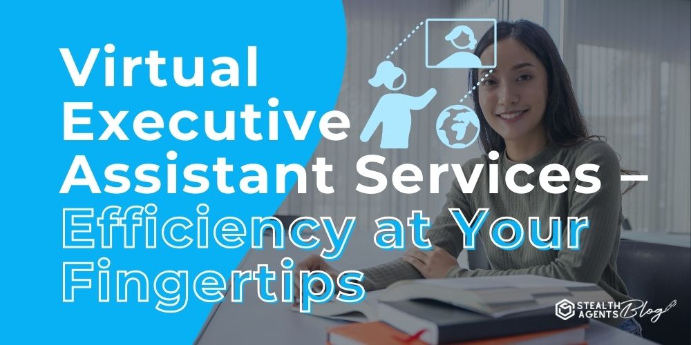 Virtual Executive Assistant Services – Efficiency at Your Fingertips