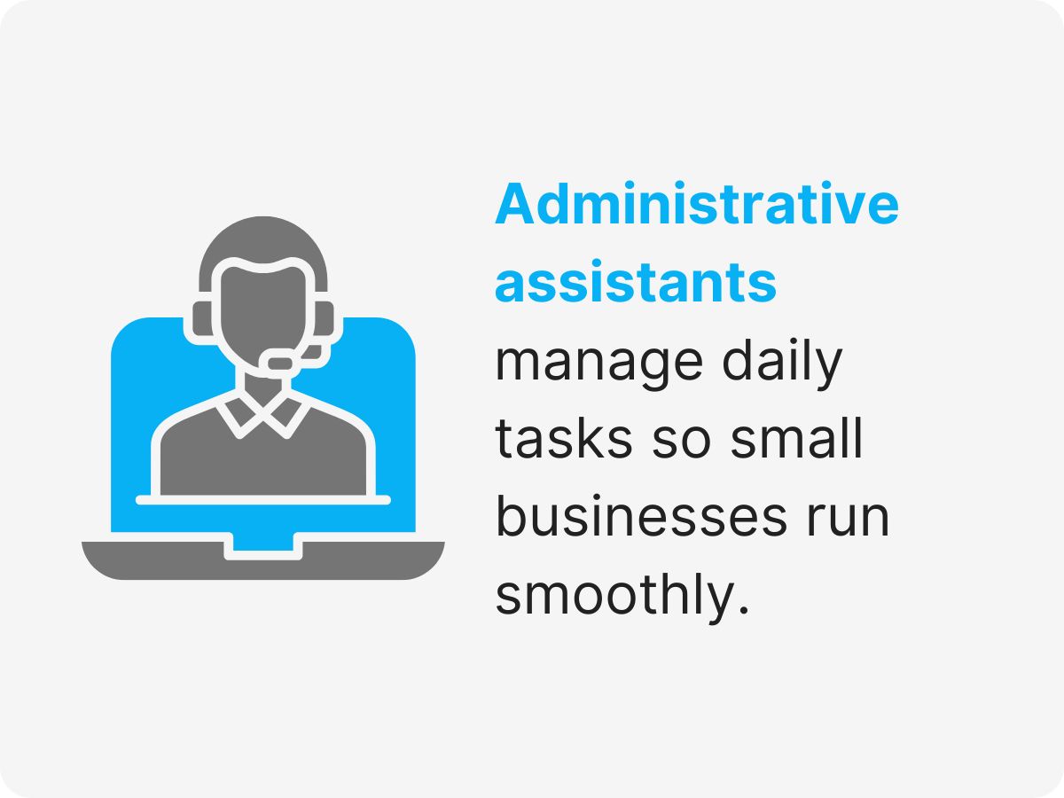 hire an administrative assistant
