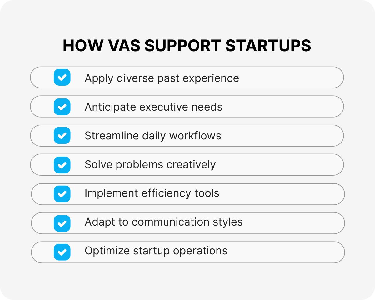 pa services for startups