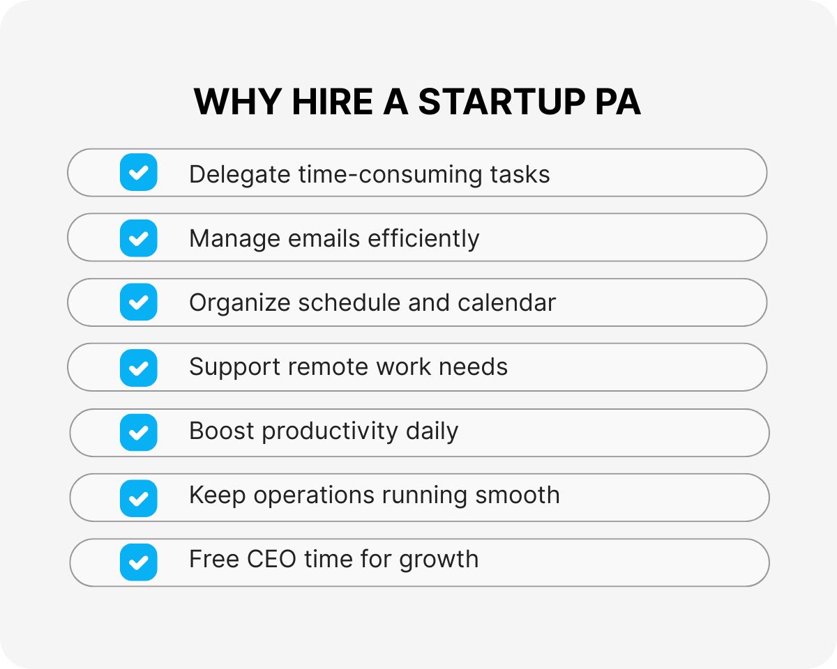 startup virtual assistant