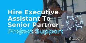 Hire Executive Assistant To Senior Partner - Project Support