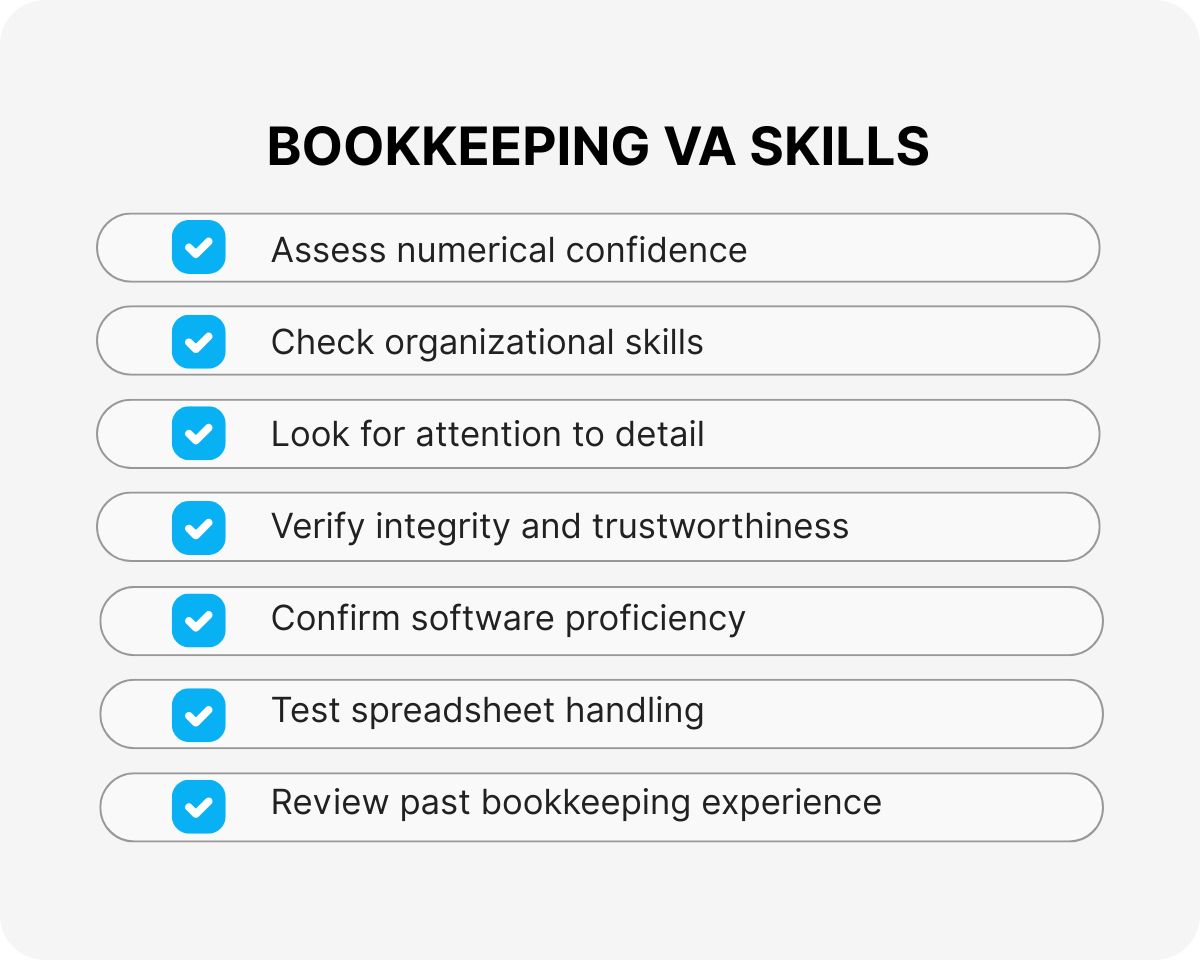 virtual assistant for business bookkeeping