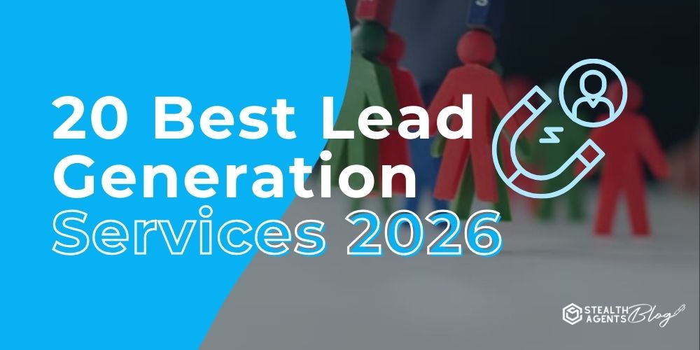 20 Best Lead Generation Services 2026
