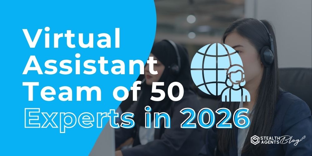 Virtual Assistant Team of 50 Experts in 2026
