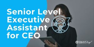 Senior Level Executive Assistant for CEO