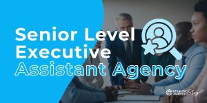 Senior Level Executive Assistant Agency – What to Expect