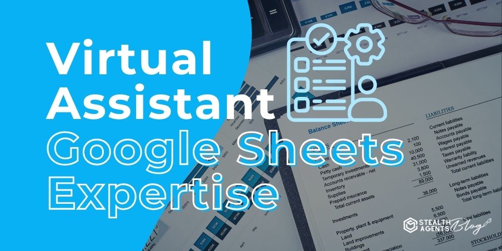 Virtual Assistant Google Sheets Expertise – Workflow Optimization