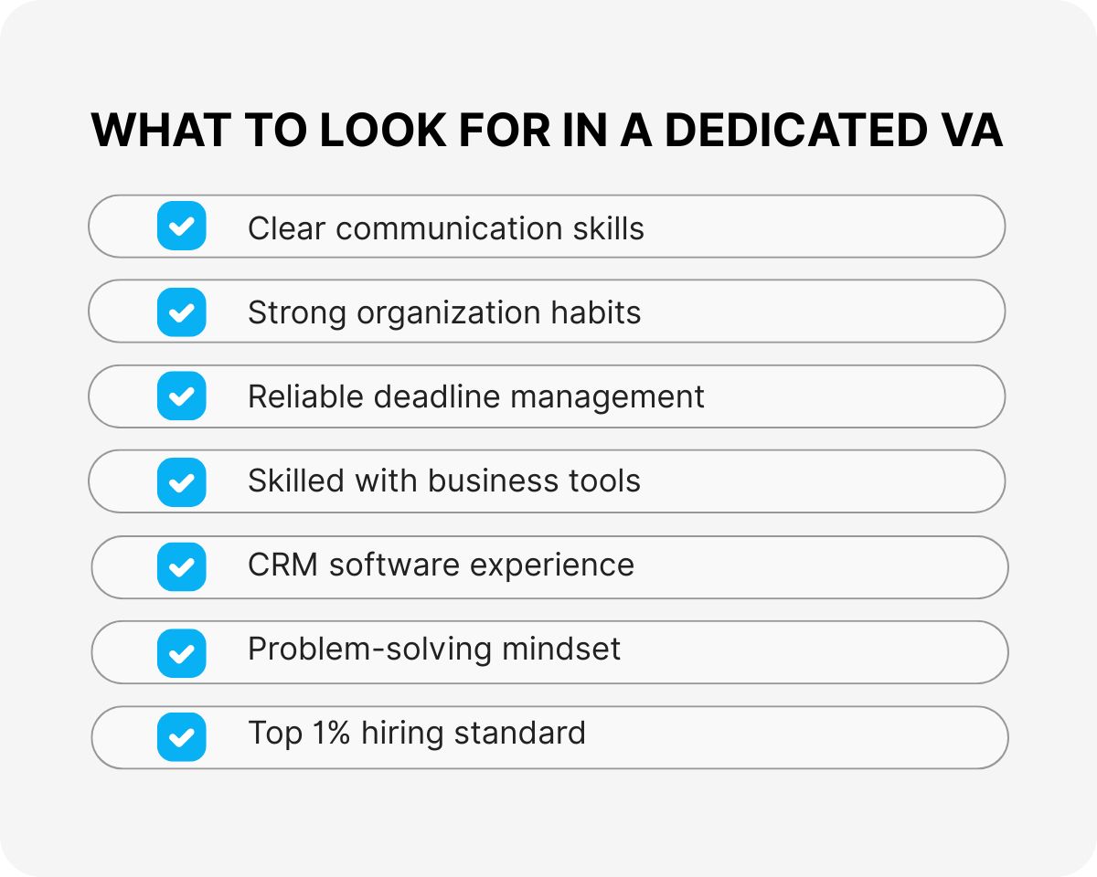 dedicated full time virtual assistant