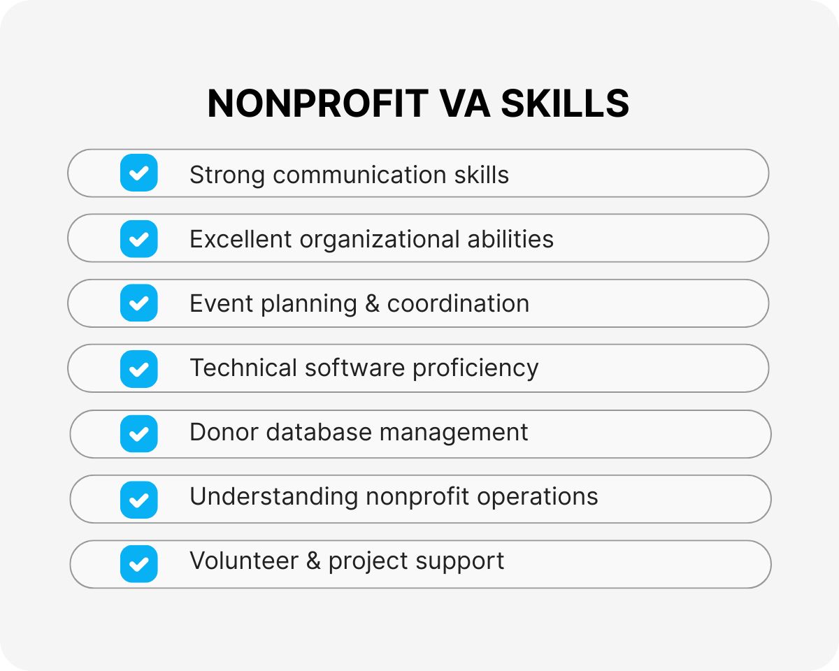 nonprofit virtual assistance