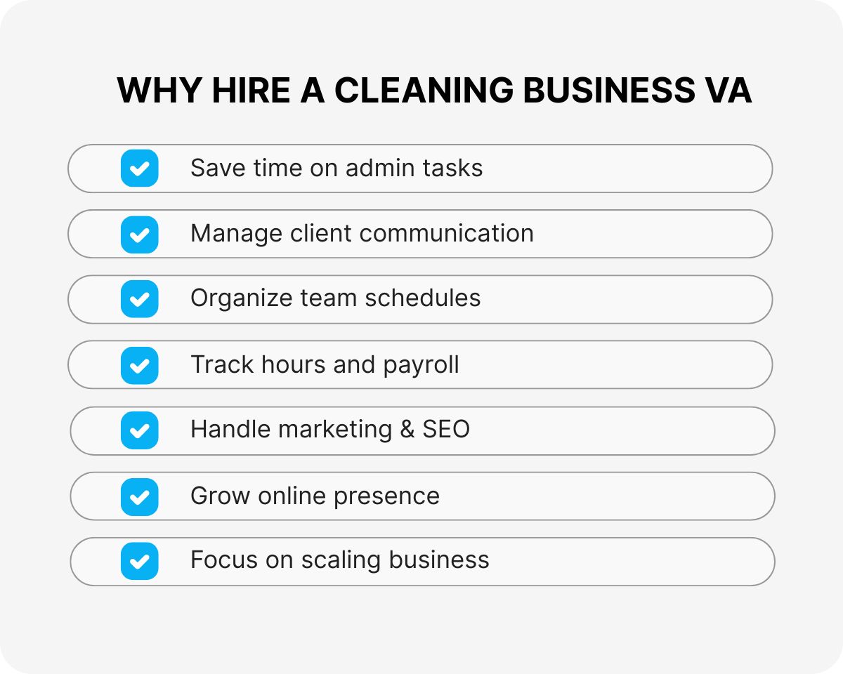 remote cleaning business