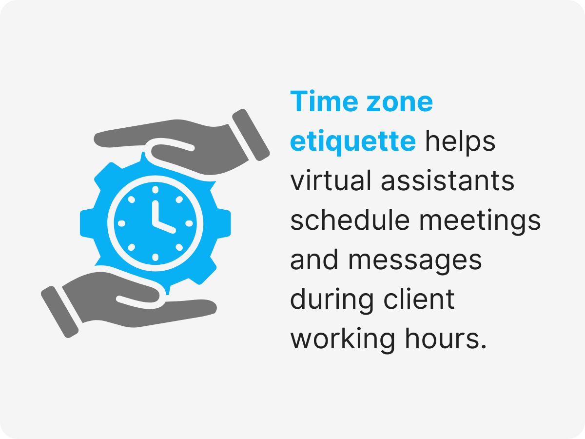 virtual assistant aligned with US time zone