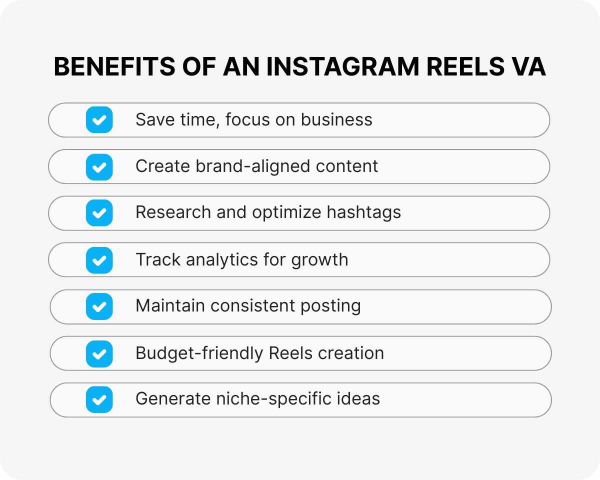 Instagram Reels virtual assistant