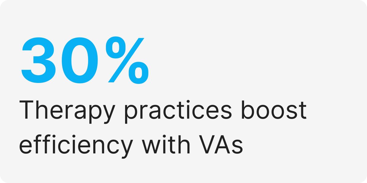 virtual assistant for therapists