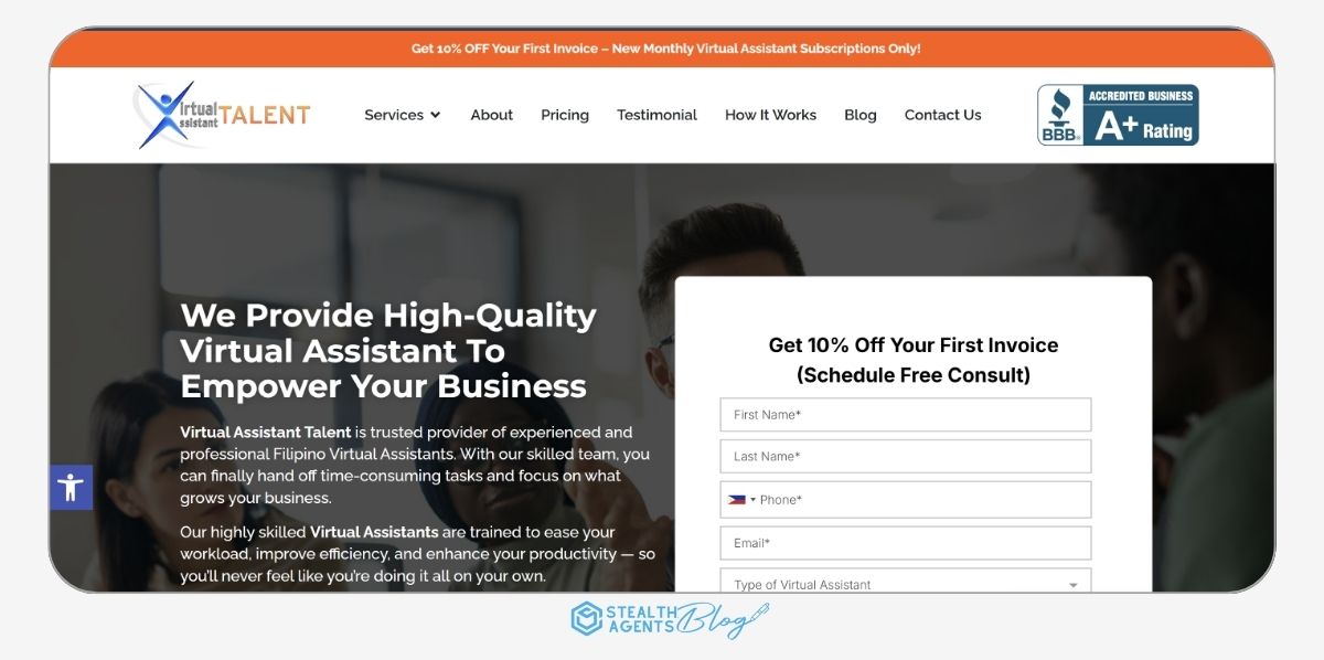 Virtual Assistant Talent
