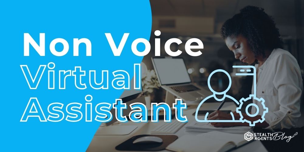 Non Voice Virtual Assistant – Streamline Your Back Office