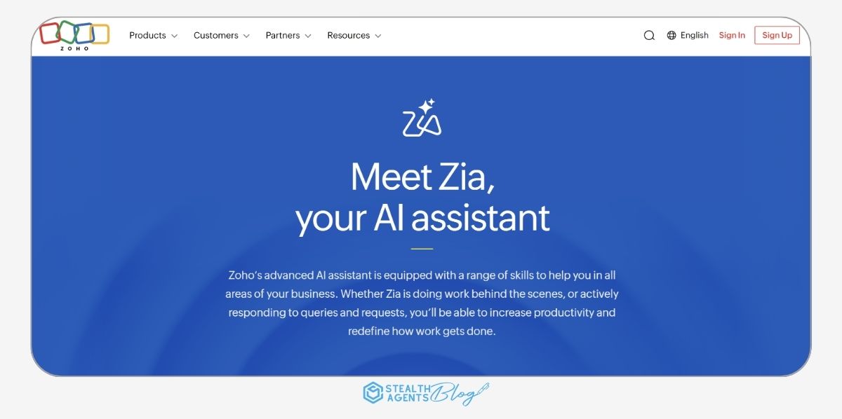 Zoho AI