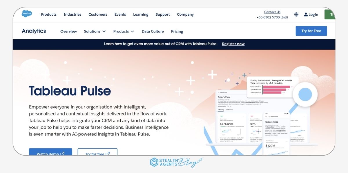 Salesforce Tableau AI