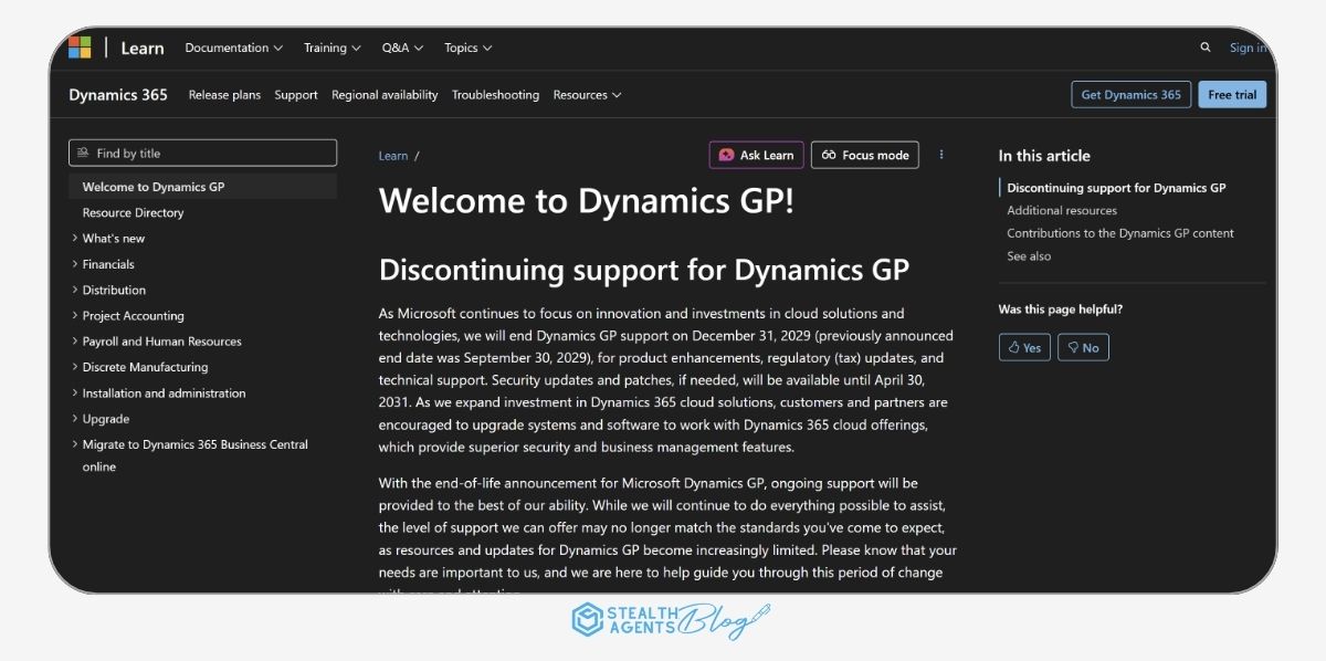 Microsoft Dynamics GP
