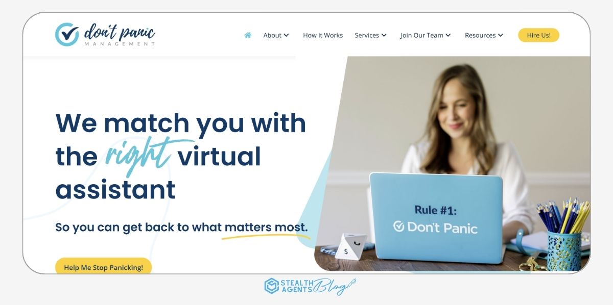 Don't Panic Management