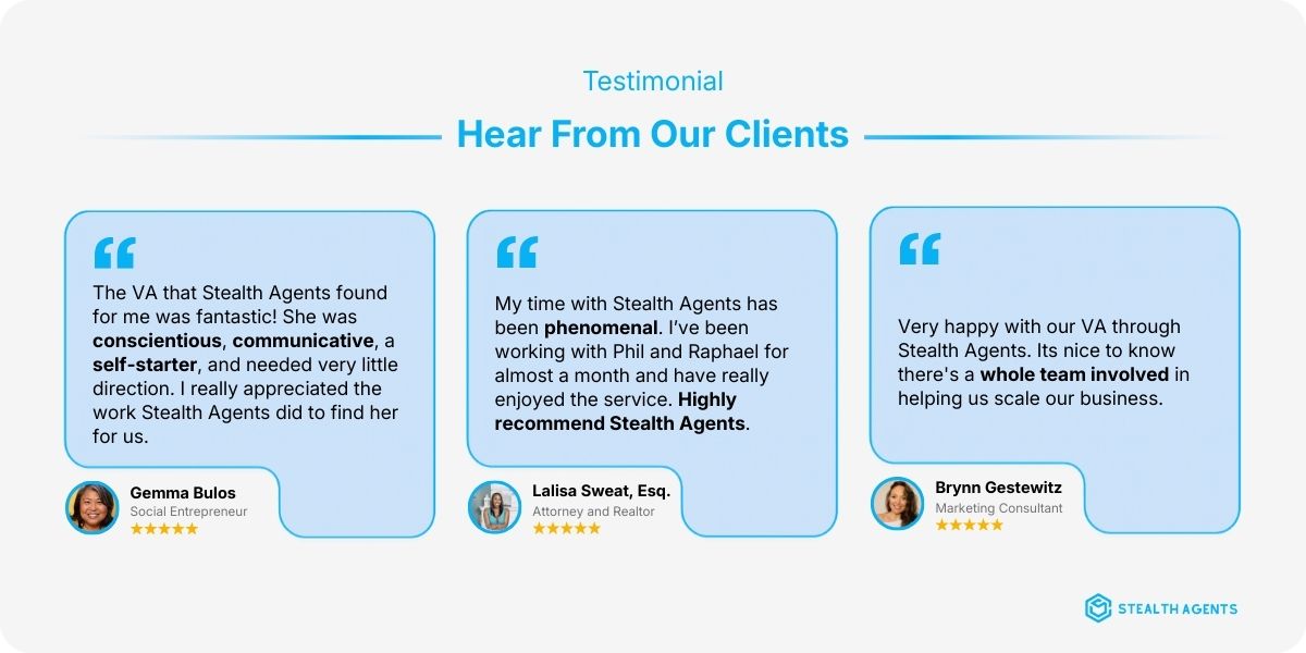 Consulting Stealth Agent Reviews