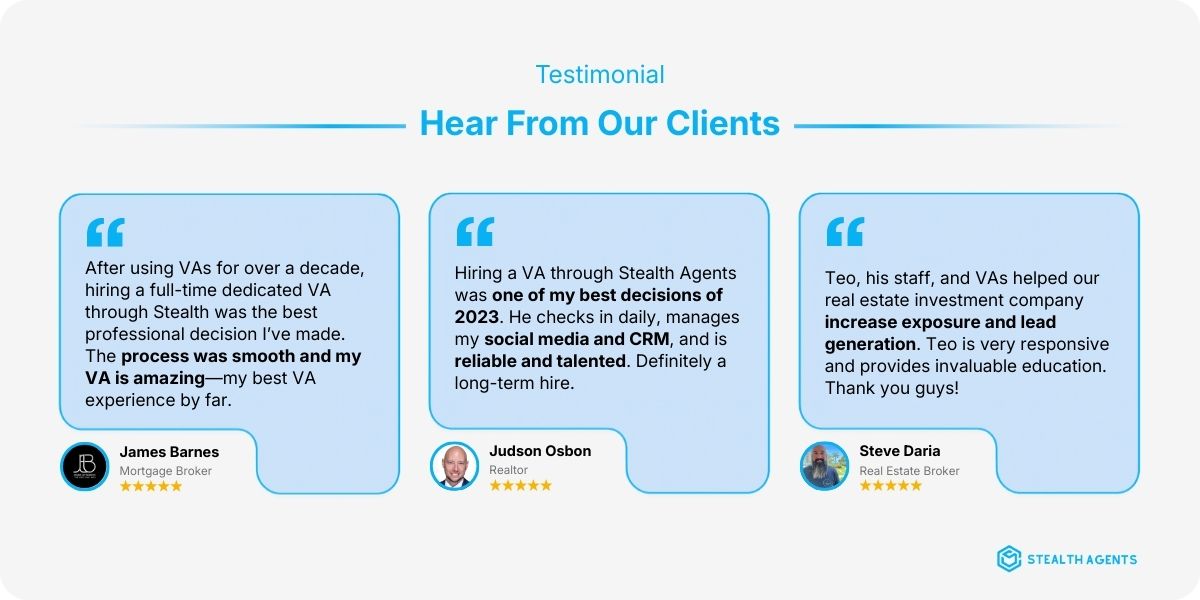 Real Estate Stealth Agent Reviews