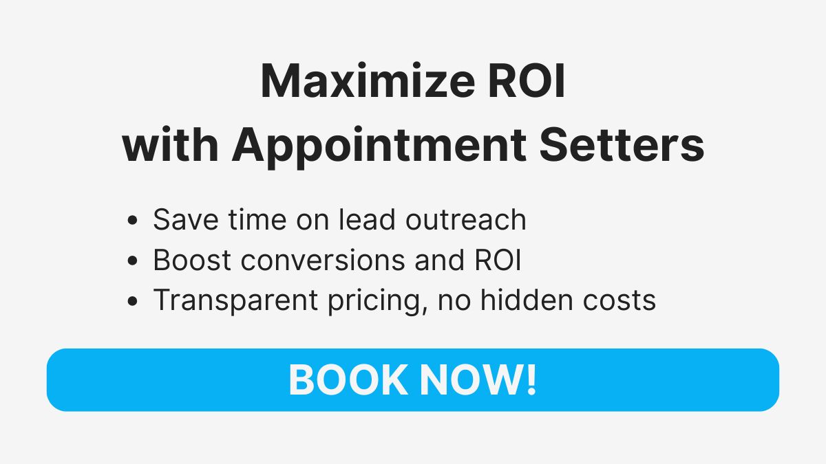 b2b appointment setting pricing