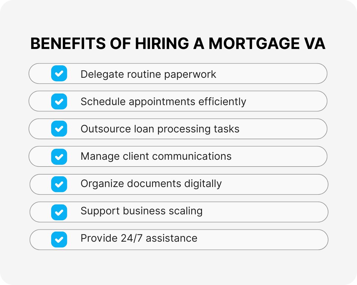 mortgage admin assistant