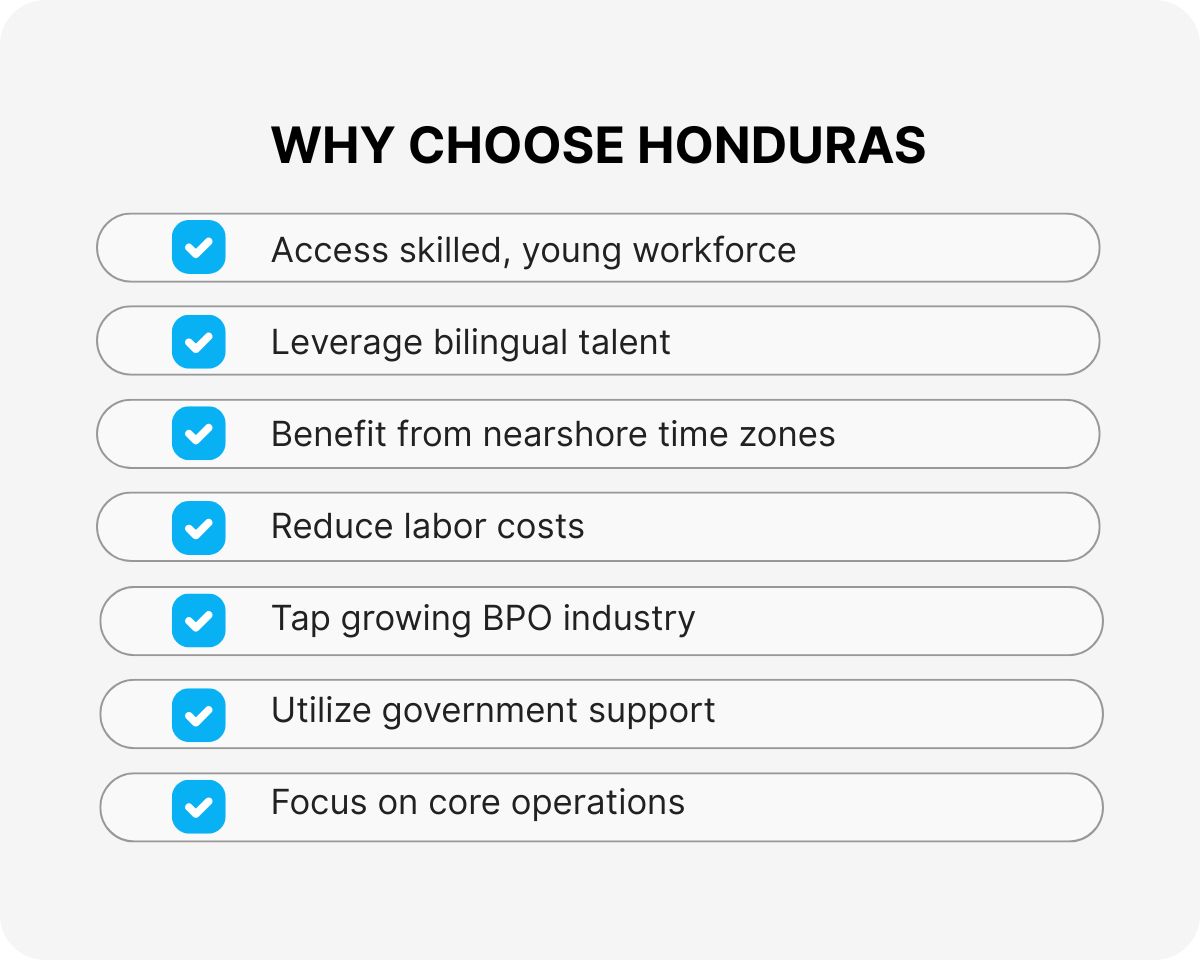 outsource honduras