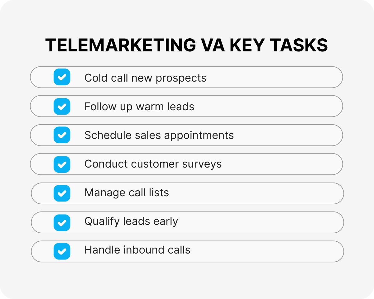 outsource telemarketing virtual assistant