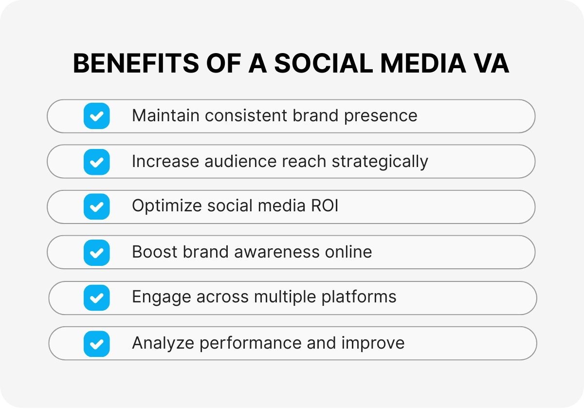 social media management virtual assistant