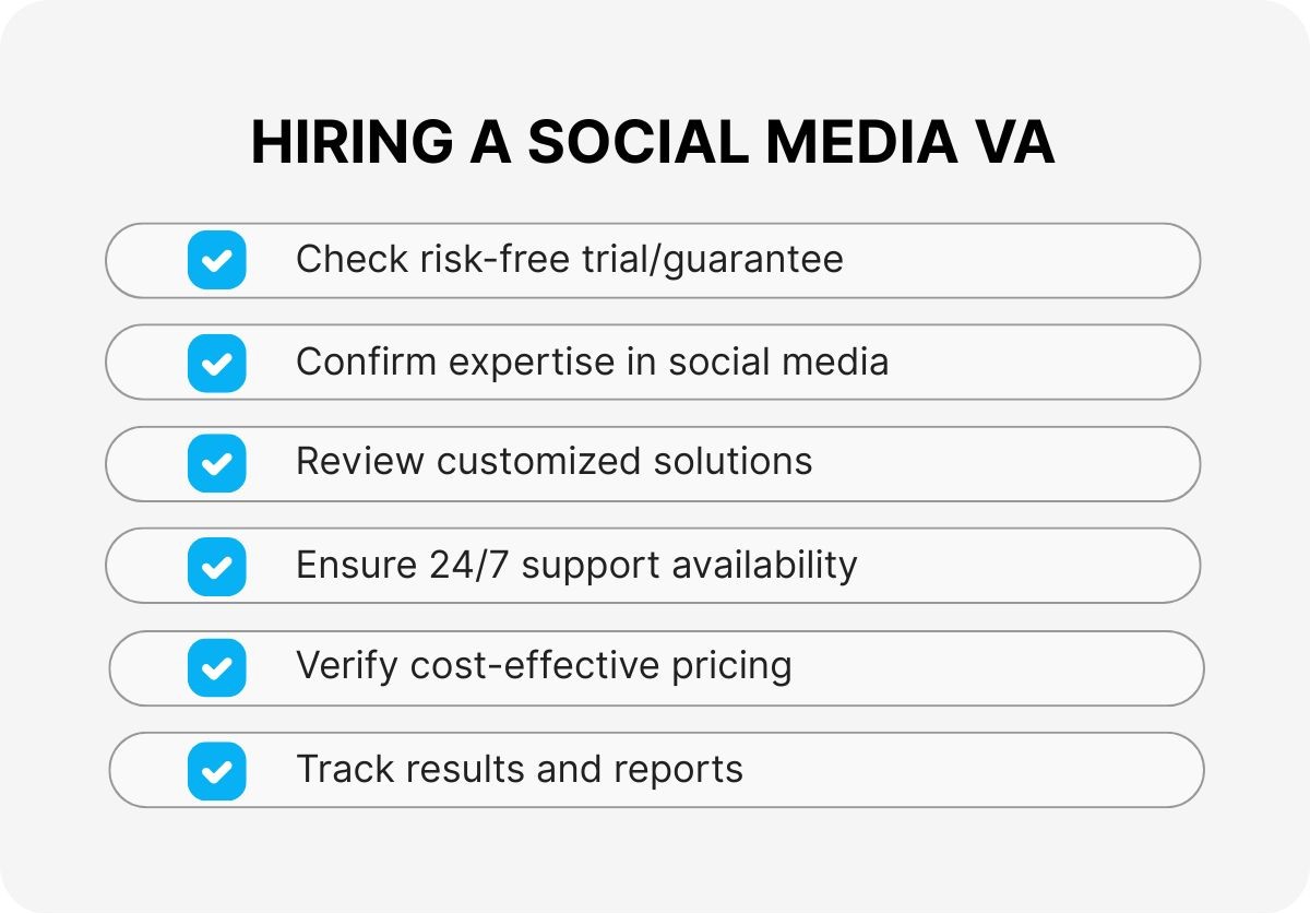 social media virtual assistant
