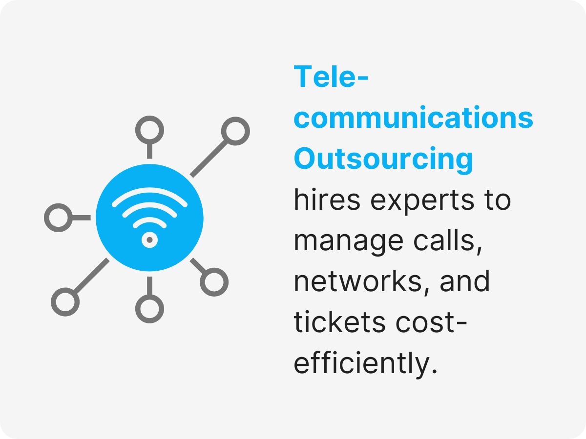telecom support outsourcing