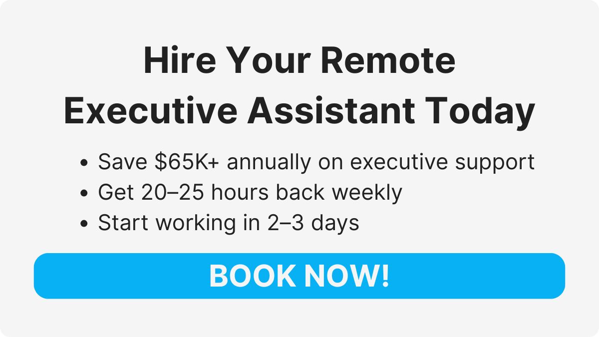 executive virtual assistant for business leaders