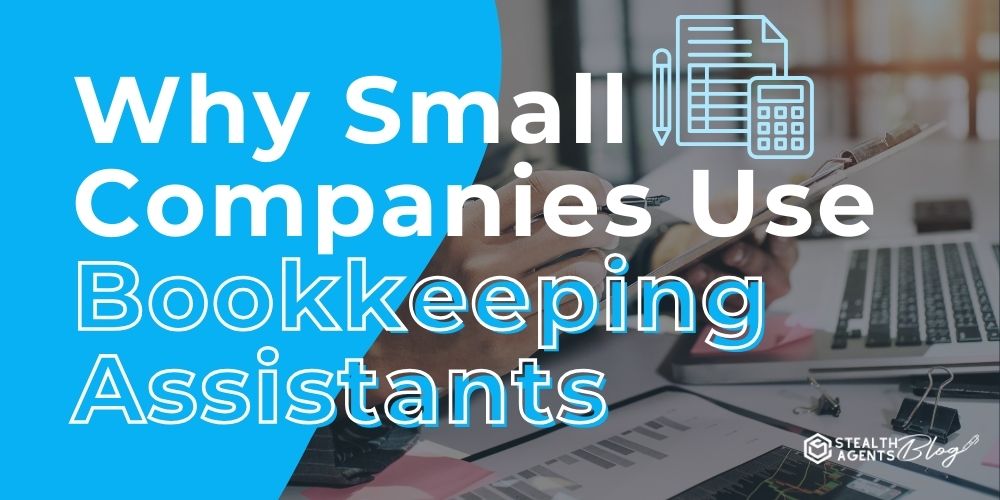 Why Small Companies Use Bookkeeping Assistants