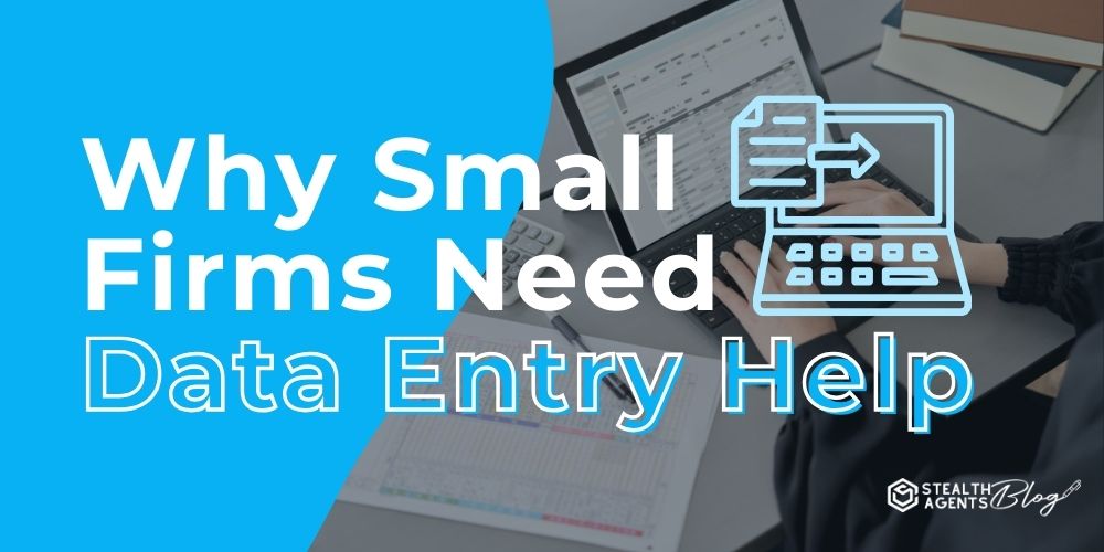 Why Small Firms Need Data Entry Help - Save Valuable Time