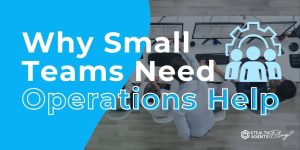 Why Small Teams Need Operations Help – Professional Assistance
