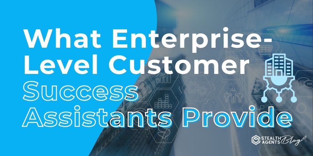 What Enterprise-Level Customer Success Assistants Provide