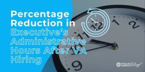 Percentage Reduction in Executive’s Administrative Hours After VA Hiring
