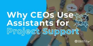 Why CEOs Use Assistants for Project Support